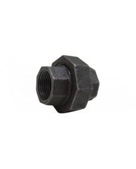 TUERCA UNION 3/4" NEGRA ROSC.